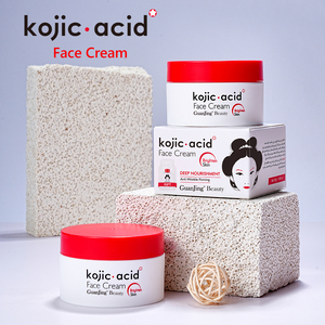 Crema Viso all'Acido Kojico Guanjing con Vitamina E, Riduce le Rughe, Crema Idratante Illuminante per la Cura della Pelle Femminile - Product Image 3