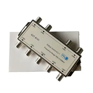 ผู้ผลิต - Diseqc Switch 8-in-1out Satellite ไขมันทีวีอุปกรณ์เสริม, DiSEqC1.1 ควบคุม