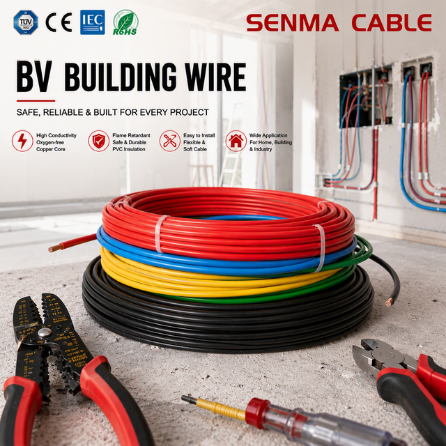 BV Cable Electrical Wire 10 16 25 Sq mm Wire Copper Core PVC Insulated Electrical Wires Household Wire Cables
