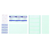 Autocollant adhésif, divers matériaux, impression d'emballages, supplément d'étiquettes de codes-barres, fabriqué au Japon, personnalisable