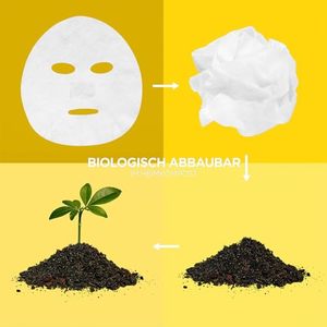 <span class=keywords><strong>Garnier</strong></span> SkinActive Masques en feuille hydratants pour le visage Tous types de peau Acide hyaluronique Vitamine C Effet éclat radieux <span class=keywords><strong>Vegan</strong></span> 5X1 - Product Image 6