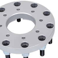 Adaptateur de roue en aluminium BOTRAK 8 à 10 trous 2 pouces 8x200 à 10x285 pour ram 3500 4000 ford F350 F450 Dually