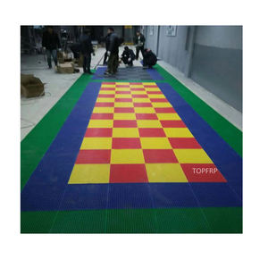 Tapis de sol industriel en plastique pour garage d'atelier Grille d'entrepôt antidérapante - Product Image 5