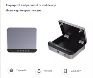 HFSecurity Best Seller Caja fuerte digital electrónica para depósitos con pantalla LCD Caja fuerte comercial para <span class=keywords><strong>armas</strong></span> HP400 - Product Image 2