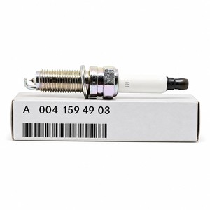 หัวเทียนแพลตตินัมคู่แบบขายส่ง รุ่น A0041594903 PLKR7A สำหรับรถยนต์เมอร์เซเดส-เบนซ์ ซี อี จีแอล เอ็มแอล เอส คลาส อะไหล่ระบบจุดระเบิดเครื่องยนต์ - Product Image 3