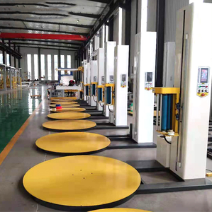 Film Winding Machine, Fully Automatic Packaging Machine, Cardboard Tray, Vertical Stretching and Rotating Packaging Machine - Product Image 5