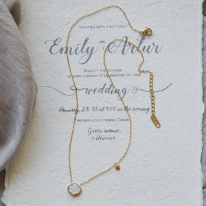 Collar con Colgante de Concha de Cauri Natural Blanca, Joyería de Acero Inoxidable Chapada en Oro de 18k PVD Personalizada al por Mayor de MICCI - Product Image 5