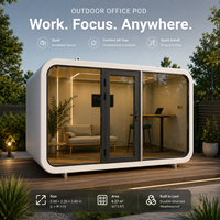 Cabaña Prefabricada de Lujo Tipo Apple, Villa Modular en Forma de Cápsula, Casa Prefabricada Pequeña de Montaje Rápido, Casa de Vacaciones Ecológica para Resorts