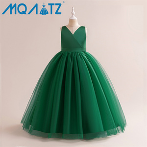 MQATZ Vestido de Princesa <span class=keywords><strong>para</strong></span> Niña de Flores Vestido de Fiesta y Gala <span class=keywords><strong>para</strong></span> <span class=keywords><strong>Niñas</strong></span> - Product Image 4
