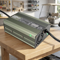 Chargeur de batterie au plomb XIETONG C300M avec éclairage LED, sortie 48V/5A, certifié CE FCC ETL KC PSE SAA RCM UKCA, pour voiturette de golf