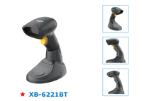 Pemindai Barcode Nirkabel Genggam XB-6221BT Syble Berkualitas Baik, Pemeriksa Harga, Pembaca Kode QR 1D 2D