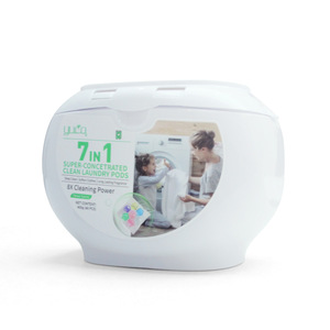 7-in-1 Laundry <b>Detergent</b> Pods, Family Pack: Cleans, Removes Stains, Leaves Fragrance, Softens Fabrics, Eliminates Mites, - Product Image 3