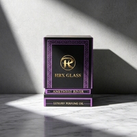 Boîte cadeau de parfum vide personnalisée, emballage unique pour parfum, boîte créative pour flacon d'huile parfumée, boîte en papier, matériaux recyclés