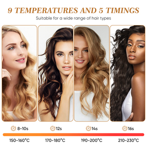 <span class=keywords><strong>Rizador</strong></span> de <span class=keywords><strong>Pelo</strong></span> con Logotipo Personalizado para Cabello <span class=keywords><strong>Corto</strong></span> y Mediano, <span class=keywords><strong>Rizador</strong></span> de <span class=keywords><strong>Pelo</strong></span> de Cerámica Portátil, Varita Rizadora Giratoria para Uso en Casa y Salón - Product Image 3