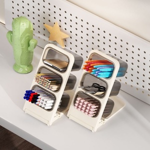 Boîte de <span class=keywords><strong>rangement</strong></span> de papeterie de bureau grande capacité MM, insertion diagonale, idéale pour porte-stylos et marqueurs - Product Image 2