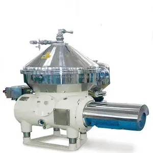 Separatore di centrifughe a disco CIP completamente automatico per produttore di crema di latte