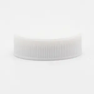 Hot Sale High Quality Containers Ribbed and Smooth with HS Liner 38 45 53 Neck PP White Black 38/400 Plastic Screw Cap