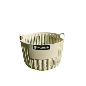 FASHION Plastic Storage <b>Baskets</b> 22.5x16cm <b>Stackable</b> Bowl Shape For Neatening Household Use - Product Image 5