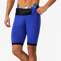 Shorts de sport athlétiques personnalisés OEM ODM pour l'entraînement, yoga, compression premium, tissu élastique, fitness, shorts pour hommes