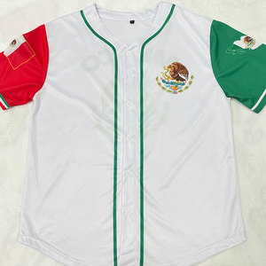 Camisetas de Béisbol de Malla Transpirable de Alta Calidad al por Mayor, Diseño Personalizado, Uniforme Deportivo para Equipos, Camisetas de Béisbol de Poliéster - Product Image 6