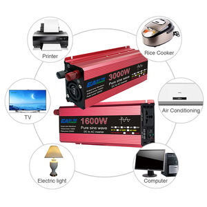 Inversor de cadena de alimentación Easun 3kw 12V 24V CC a CA 120V 220V 1000W 1600W 2200W 3200W coche RV inversor de onda sinusoidal pura - Product Image 5