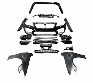 Высококачественный комплект для тела JUSHUN для BMW 5 серий F10/F18, новый модифицированный передний и задний бампер, боковая решетка для юбки, капот и крыло - Product Image 1