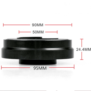 70mm in alluminio 6 fori Auto Auto a sgancio rapido volante adattatore per mozzo a scatto per volante sportivo da corsa - Product Image 5