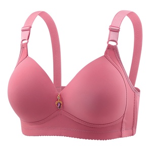 Soutien-gorge ajustable sans armatures, grande taille, fin, confortable, respirant, pour maman, lisse et simple, qui rassemble les <span class=keywords><strong>seins</strong></span>. - Product Image 1
