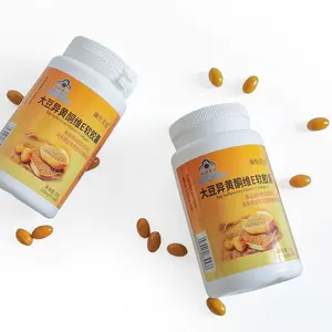 OEM own brand natural herbal supplement soy isoflavone soft gel women's capsule