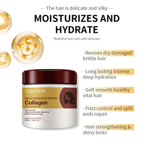 Mascarilla Capilar de Colágeno Hidratante, Reparadora y Suavizante, Producto de Nueva Llegada de Moda de Marca Privada - Product Image 4