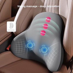 <span class=keywords><strong>Respaldo</strong></span> <span class=keywords><strong>Lumbar</strong></span> Eléctrico para Reposacabezas de Auto, Almohadilla de <span class=keywords><strong>Respaldo</strong></span> de Algodón con Memoria para <span class=keywords><strong>Asiento</strong></span> del Conductor, Firmeza Media, con Función de Masaje - Product Image 4