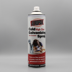 AEROPAK peinture en aérosol galvanisation à froid séchage rapide pulvérisation <span class=keywords><strong>sur</strong></span> protection contre le zinc prévenir la rouille acier brut <span class=keywords><strong>galvanisé</strong></span> - Product Image 5