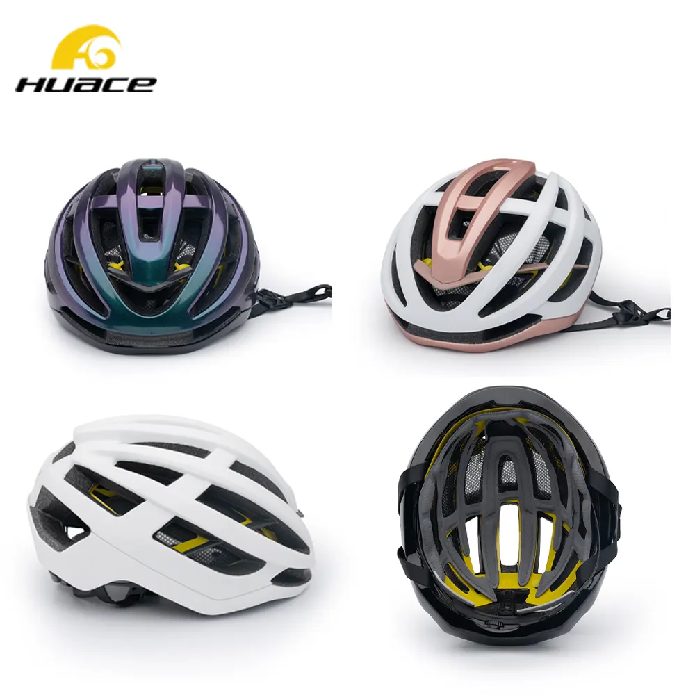 HUACE SG BSCI ISO 9001ファクトリー25ベントカラーイメージカスタマイズエアロロードバイクライディングヘルメット男性女性ロードサイクリングヘルメット