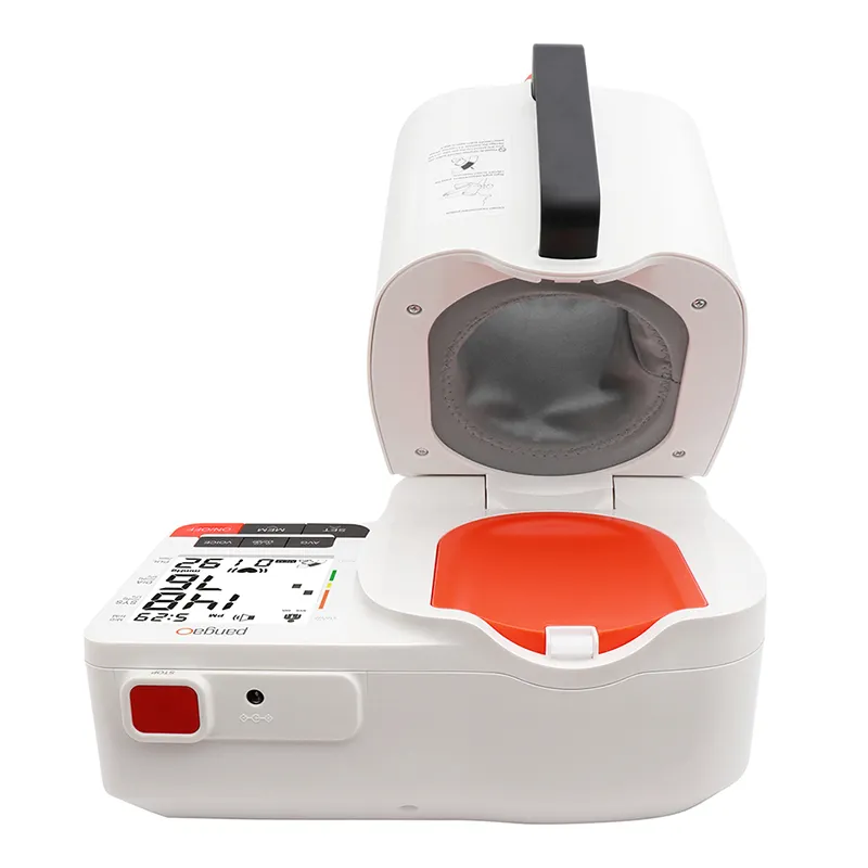 Pangao yüksek kalite ucuz kan test cihazları elektrikli dijital otomatik üst kol tünel tipi kan basıncı izleme sayacı