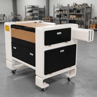 Machine de découpe et de gravure au laser CO2, vitesse de gravure de 400 mm/s pour le bois, l'acrylique, le cuir, le papier et les travaux manuels