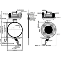 Montre connectée MIPI de 1,73 pouce avec écran tactile AMOLED rond 466*466, verre tactile, panneau OLED circulaire 24 broches CO5300