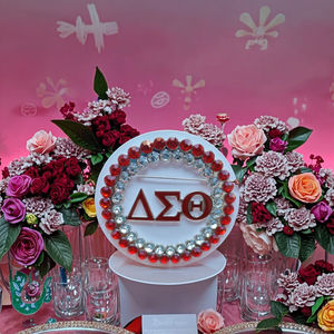 Regalo personalizado de hermandad Delta <span class=keywords><strong>Sigma</strong></span> Theta broche AKA hermandad griega que simboliza la hermandad - Product Image 3