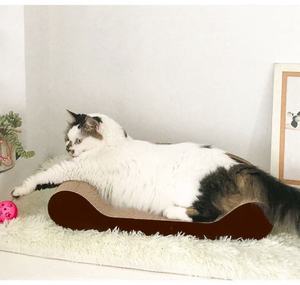 Buen Precio de alta calidad diseño novedoso papel corrugado garra amigable reutilizable impermeable gato rascador sofá - Product Image 4