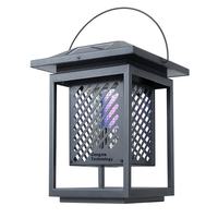 Under-The-Lamp Technologie DC1 Solar LED Muggendodende Verlichtingslamp Metaal Tuin Buiten Waterdicht Villa Insecticide