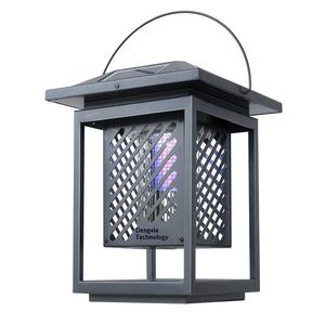 Lámpara LED Solar Antimosquitos con Tecnología Under-The-Lamp DC1, Metálica, <span class=keywords><strong>para</strong></span> <span class=keywords><strong>Jardín</strong></span>, Exterior, Impermeable, <span class=keywords><strong>Insecticida</strong></span> <span class=keywords><strong>para</strong></span> Villas - Product Image 2