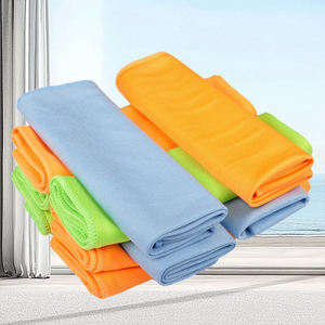 منشفة زجاجية من المايكروفايبر بعلامة خاصة خالية من الوبر ، نظارات نوافذ متعددة الأغراض - Product Image 1