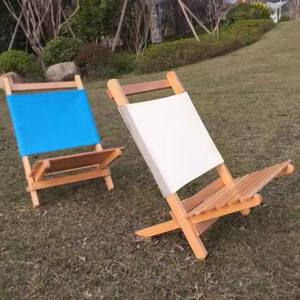 Tùy Chỉnh Có Thể Điều Chỉnh Gấp Bãi Biển Ngoài Trời Ngồi Có Thể Ngả Mặt Trời Phòng Chờ Ghế Thiết Kế Mới Bằng Gỗ Sàn Ghế Cho Cắm Trại Bãi Biển Ngoài Trời - Product Image 3
