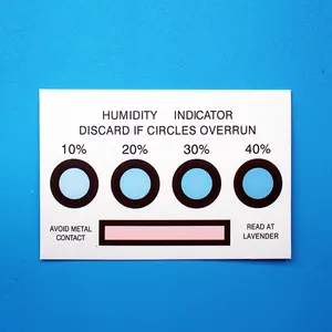 بطاقة مؤشر الرطوبة الرقمية عالية الجودة لامتصاص الرطوبة