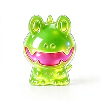 Jouet Squishy Grenouille Verte Mignonne à Remontée Lente, Anti-Stress, Doux pour la Main