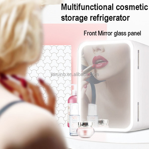 220V 8L specchio superficie professionale trucco cosmetici Mini frigorifero auto Deepfreeze Freeze Mini frigo <span class=keywords><strong>per</strong></span> uso auto - Product Image 4