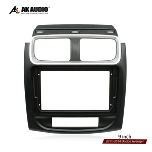 Kit de cadre simple 9 pouces pour autoradio Android Dodge Avenger 2011-2014 avec faisceau de câblage pour tableau de bord en ABS - Product Image 2