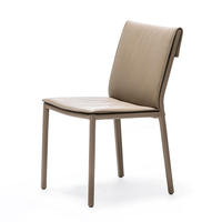 Chaise de salle à manger pour usage domestique, tabouret de restaurant de luxe léger avec dossier, chaise de maquillage nordique, chaise d'hôtel design moderne et minimaliste