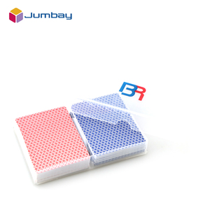 <span class=keywords><strong>Carte</strong></span> da Gioco Personalizzate con Stampa, Due Mazzi in un Set, di Alta Qualità, Doppio <span class=keywords><strong>Mazzo</strong></span> per Casinò, <span class=keywords><strong>Carte</strong></span> da Poker per Adulti - Product Image 4