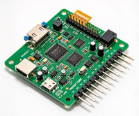 Carte de circuit imprimé (PCBA) de contrôle de robot mobile, PCB multicouche FR4 HDI, contrôle précis de l'impédance, service SMT DIP, RoHS FCC pour robot AGV