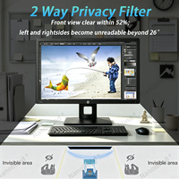Filtre d'écran de confidentialité réversible double face mat et brillant anti-espion anti-reflet anti-lumière bleue en PET pour moniteur PC 30 pouces 16:10